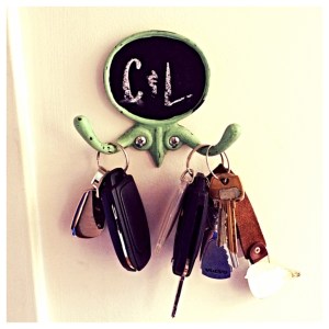 Please excuse my outragiously large key collection. I'm a fan of keychains.  